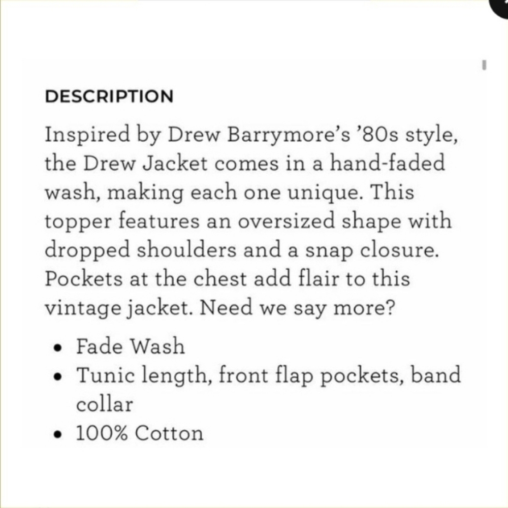 CAbi Drew Jacket; Size Large Style 5853 - Picture 8 of 12